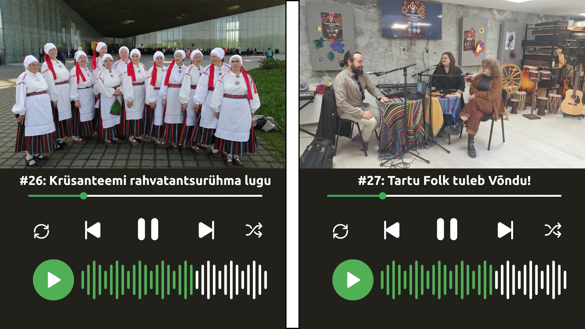 Podkastre uued osad nüüd saadaval spotifys! (2)