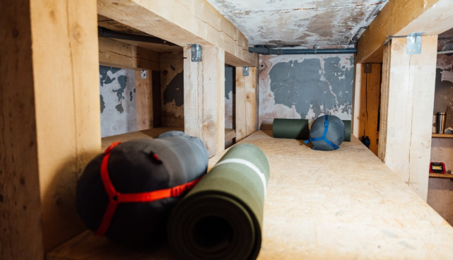 Varjumiskoht kortermaja keldris foto Päästeamet