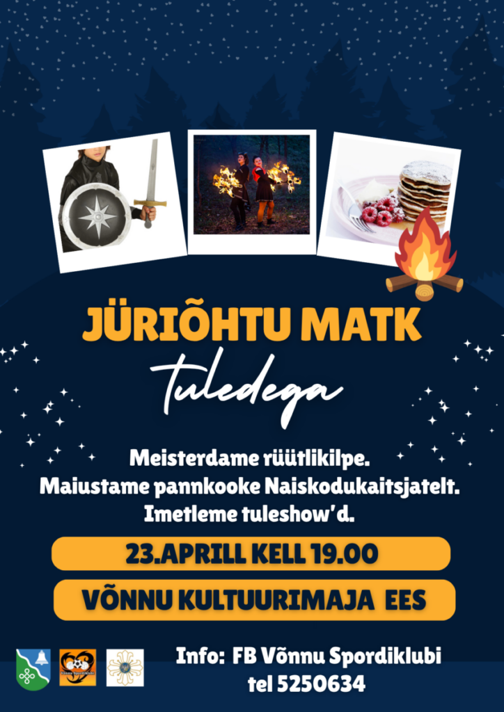 Jüriõhtu Võnnus plakat