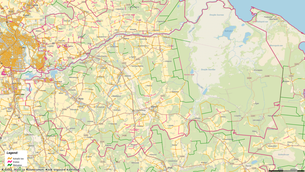 Kohalikud teed legend